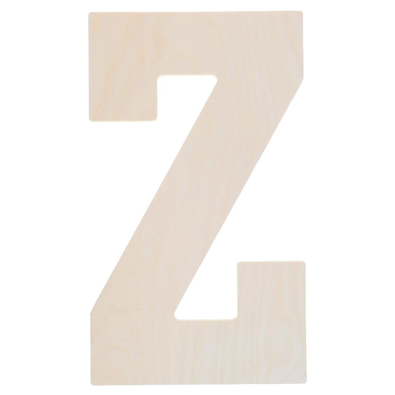Good Wood by Leisure Arts Letter 13" Z, Wooden Letters, Wood Letters, Wooden Letters Wall Decor, Large Wooden Letters, Wooden Letters 13 Inch, Small Wooden Letters for Crafts